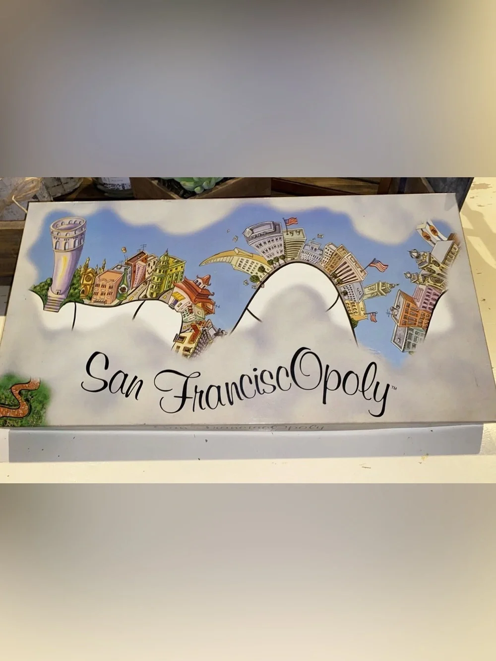 San Franciscoopoly Board Game San Francisco California 1995 Global Game Complete